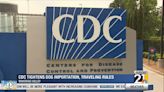 CDC tightens dog importation, traveling rules