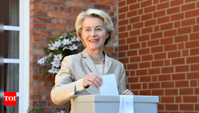 EU leaders pick Ursula von der Leyen for second term as commission chief - Times of India