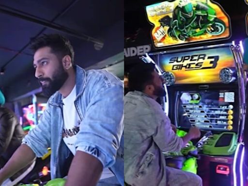 Vicky Kaushal And Ammy Virk Enjoy Bike Race While Promoting Bad Newz, Fans React; Watch - News18