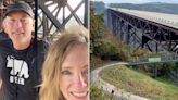 Couple Shares Startling Look from New River Gorge Pedestrian Bridge — 856 Feet Above Water and 3 Hours to Cross