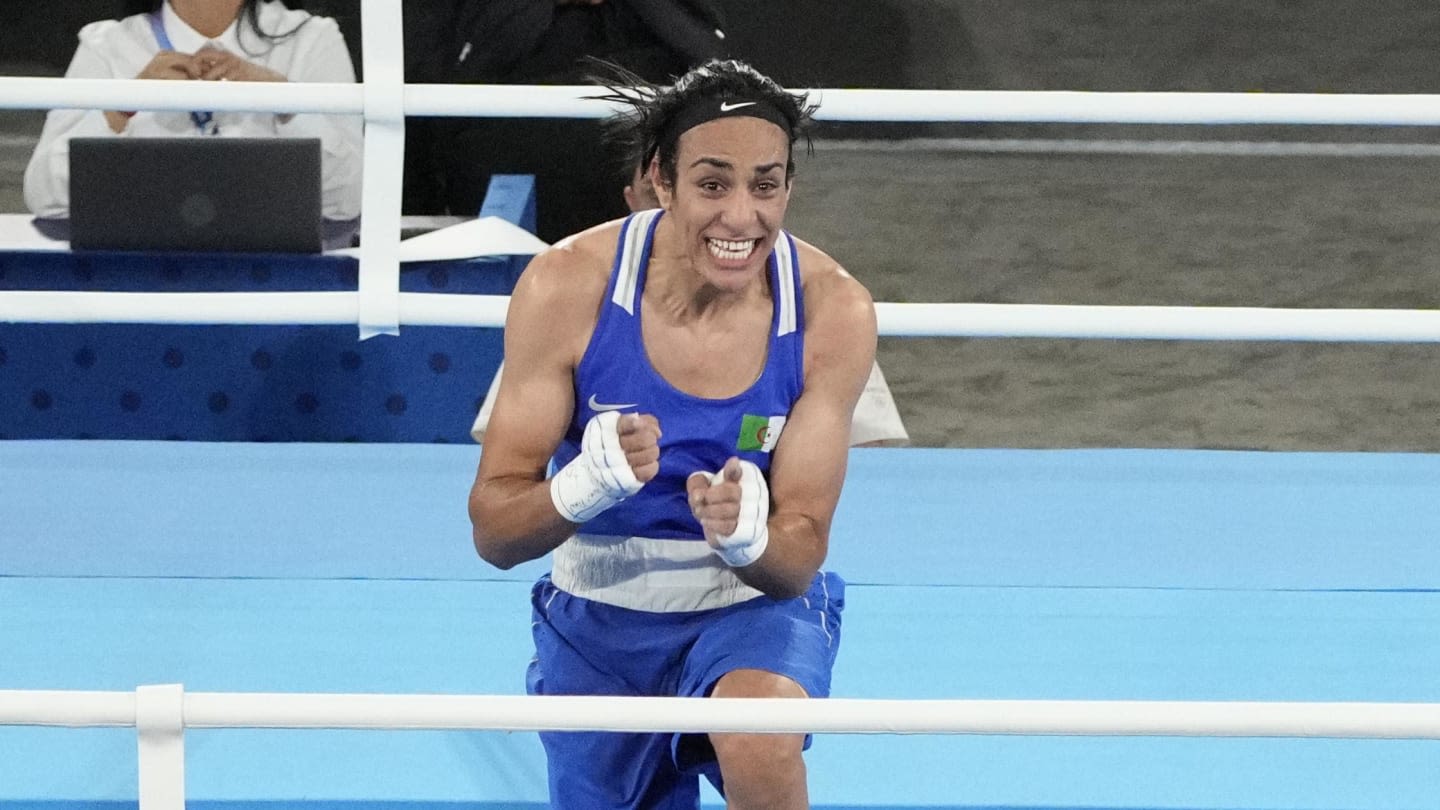 Algeria's Imane Khelif Wins Welterweight Boxing Gold Medal After Olympics Scrutiny