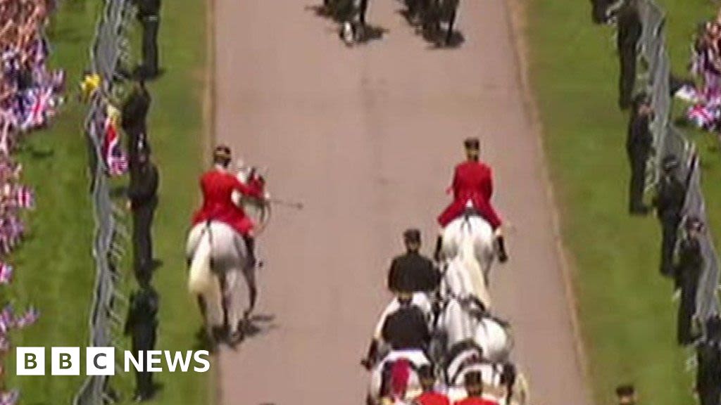 Royal Wedding 2018: Eagle-eyed viewers spot 'naughty' horse