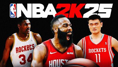 Rockets' NBA 2K25 all-time highest-ranked players