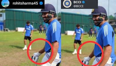 'Go to Gym Instead': Cricket Fans Accuse Rohit Sharma of Editing Training Pics to Look 'Fit' - News18