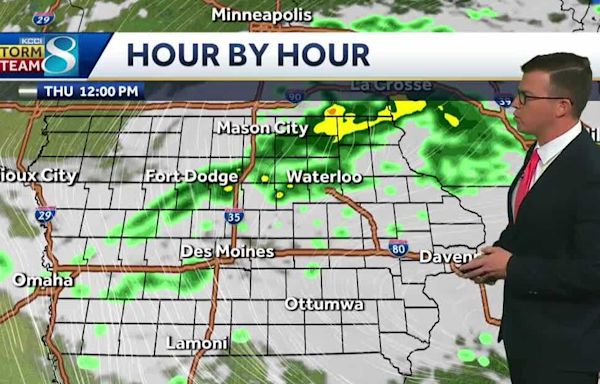 Iowa weather: Rain chances continue today