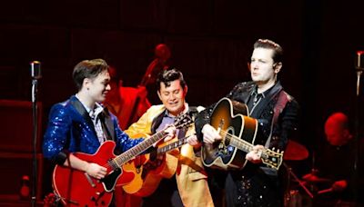 Theater review: Musical Theatre West’s ‘Million Dollar Quartet’ is a thrilling musical extravaganza