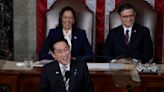 Japanese Prime Minister Fumio Kishida addresses Congress amid skepticism about US role abroad