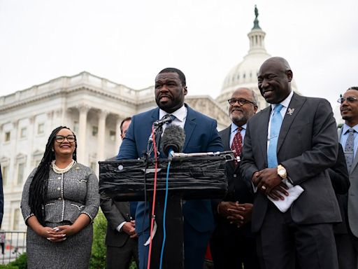 50 Cent ‘will not be attending’ convention after viral Trump rally reaction