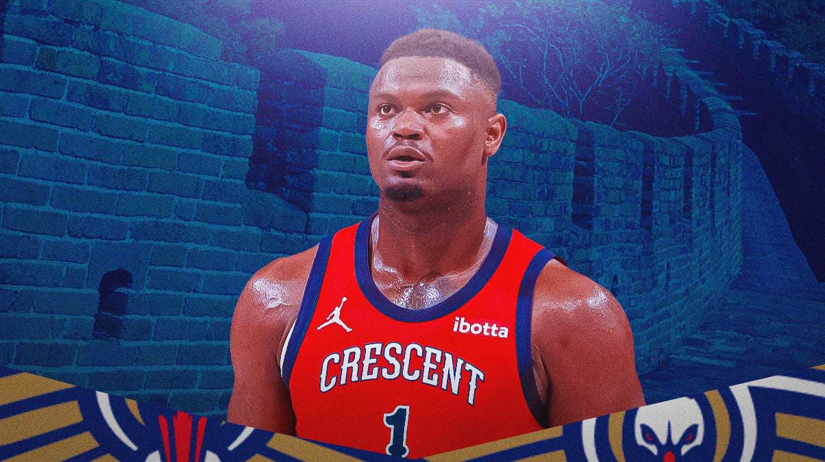 Pelicans forward Zion Williamson's eye-opening admission about Great Wall of China