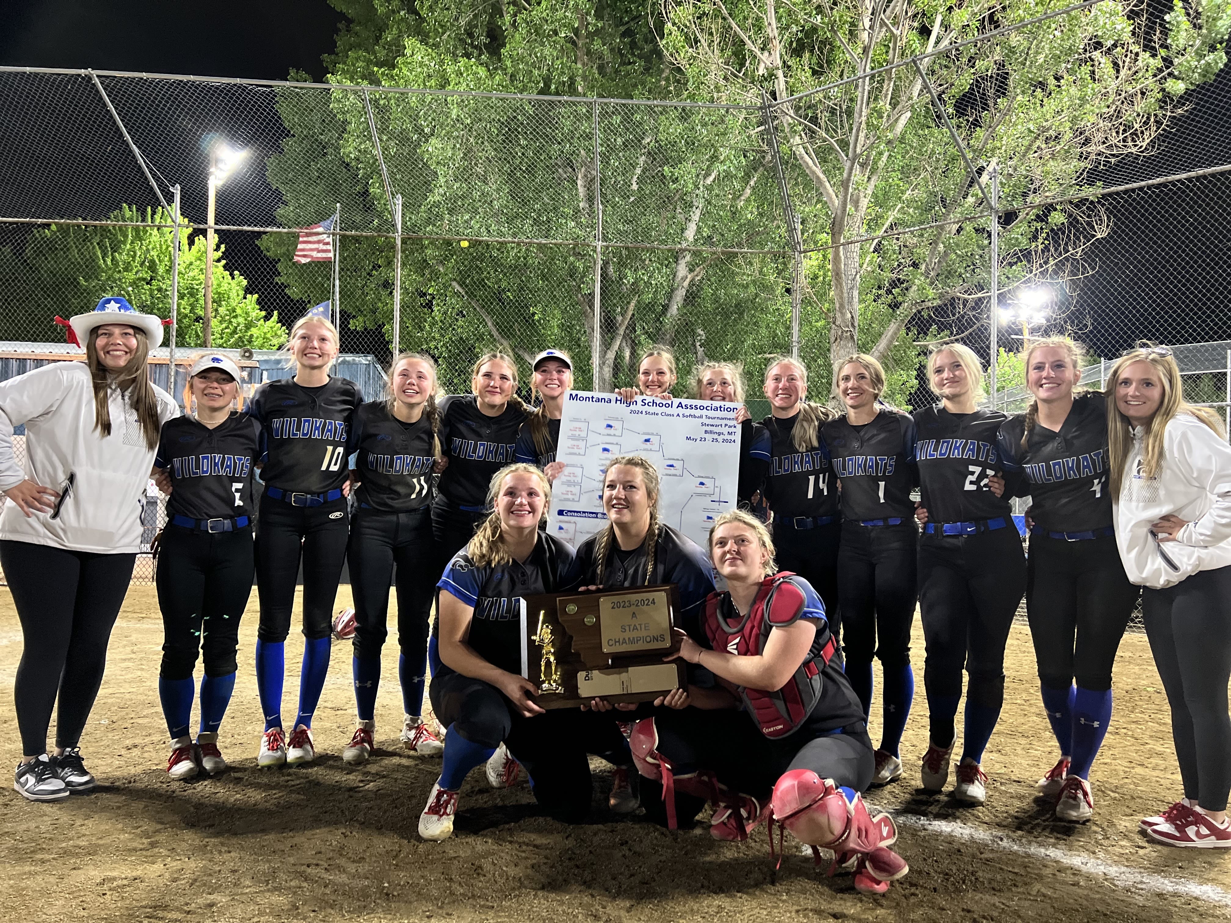 'Nothing but heart': Columbia Falls rallied back to win second straight softball championship