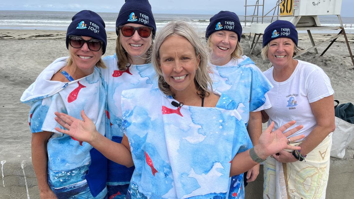 San Diego teacher will leave Parkinson's on the shore when she swims English Channel