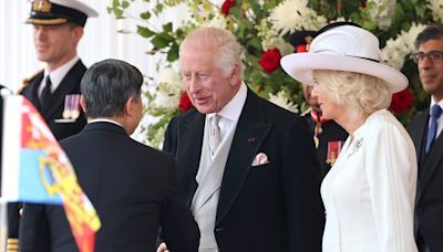 Japanese Emperor and Empress hosted by King as three-day UK state visit begins