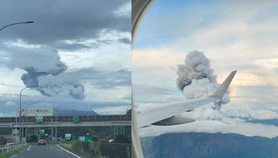 櫻島火山驚天噴發直衝4500公尺 機上乘客空拍震撼畫面