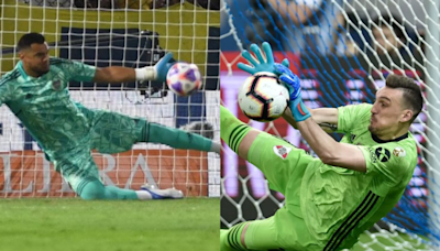 Sergio Romero o Franco Armani: quién atajó más penales en su carrera