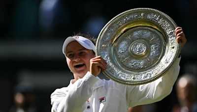 Czech outsider Barbora Krejcikova wins Wimbledon women’s singles title