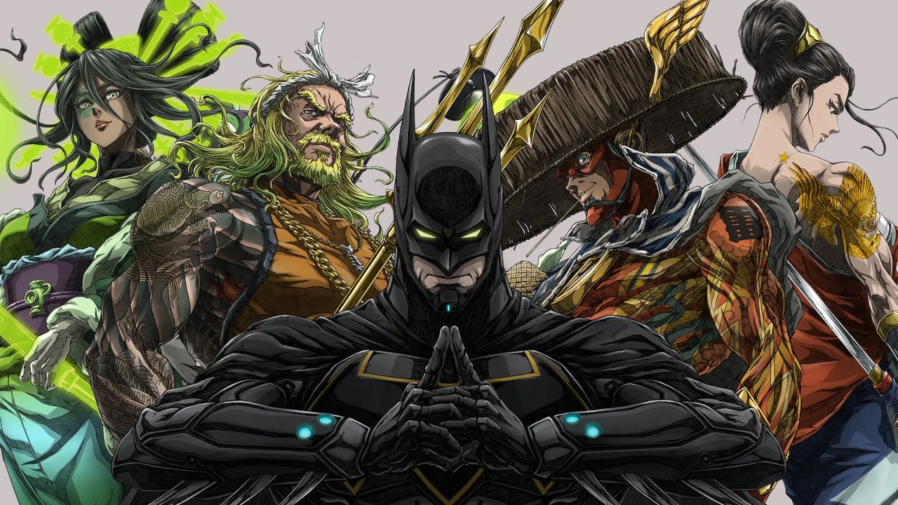 Batman Ninja vs. Yakuza League Teaser Reveals New Look At Justice League - IGN