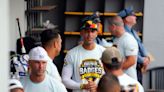 NJ state trooper goes to bat with Sussex Miners for a good cause. Here's how it went