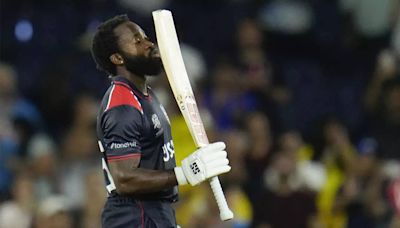 10 sixes, record chase for USA: It's Aaron Jones show at T20 World Cup opener - Times of India
