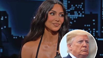 Kim Kardashian Doesn't Think Donald Trump 'Likes Me Very Much' Right Now