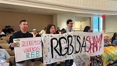 Protestors walk out of Rent Guidelines Board meeting as millions face rent hikes in NYC