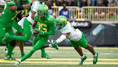 WATCH: Tez Johnson Mic'd Up During Oregon Ducks Spring Football Game