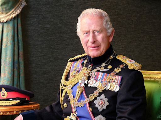 Military portrait of King Charles released by palace to commemorate Britain's Armed Forces Day