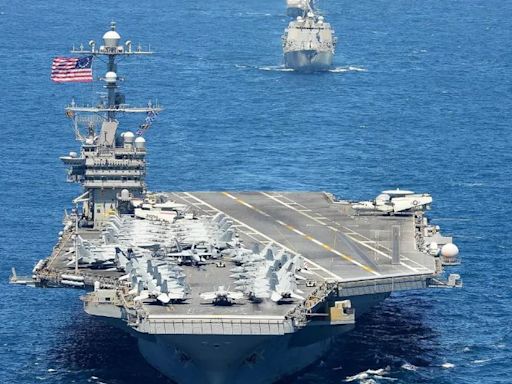 Masivo despliegue de la Armada Argentina para recibir al imponente portaaviones nuclear USS “George Washington”