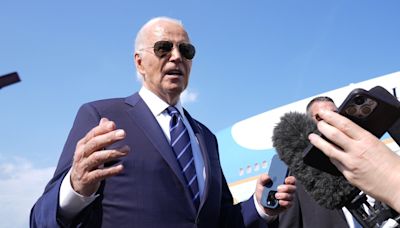 Biden says it was a 'mistake' to say he wanted to put a 'bull's-eye' on Trump