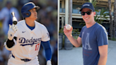 'Right place, right time': Dodgers fan snags Shohei Ohtani home run ball in Centerfield Plaza