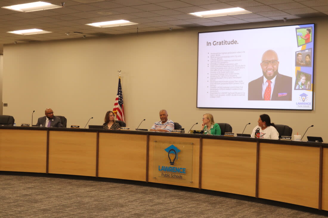 Lawrence school board won’t name interim superintendent until mid-August; search for permanent replacement expected to last into 2025