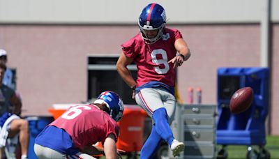 Giants K Graham Gano Suffers Hamstring Injury on Opening Kickoff