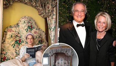 I sleep in Bernie Madoff’s antique canopied bed — Ruth doesn’t want it back, so now I’m selling it on eBay