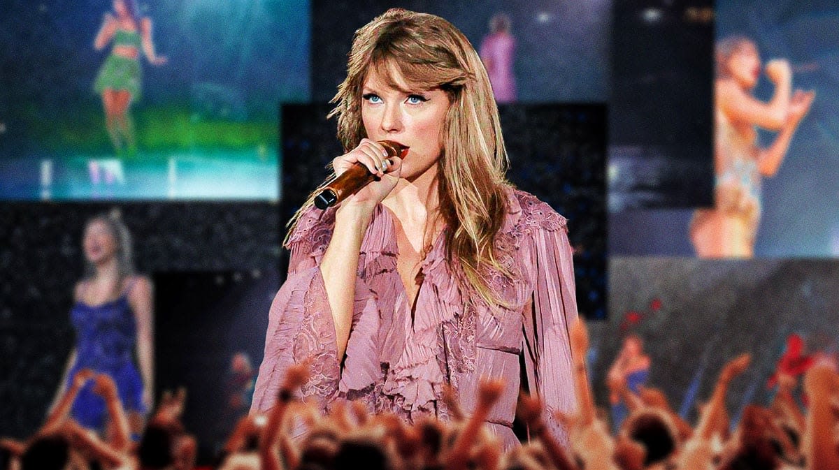 Taylor Swift declared 'rain show' for enthusiastic Lyon's crowd