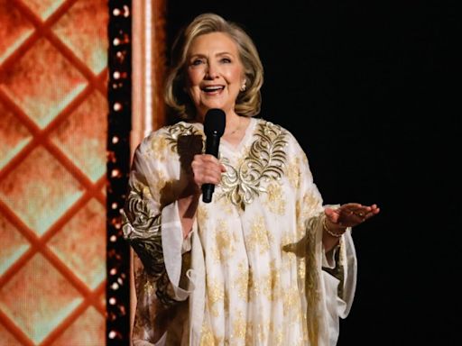 Hillary Clinton showcases ‘Suffs’ at Tony Awards, gets standing ovation