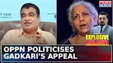 Nitin Gadkari Appeals To Nirmala Sitharaman To Remove GST On Insurance, Oppn Politicise| Blueprint