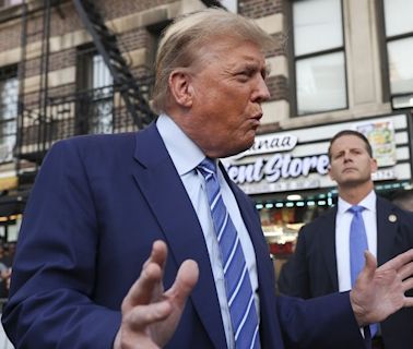 Trump falsely calls Manhattan case a 'Biden trial'