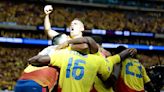 Una fiesta en Houston: Colombia supera con comodidad a Paraguay y alarga su invicto - La Tercera