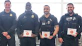 DFW Airport customs officers honored for saving traveler's life