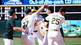 MLB roundup: A's rally in 11th for wild win vs. Rockies