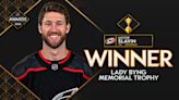 Slavin of Hurricanes wins Lady Byng Trophy for gentlemanly conduct | NHL.com