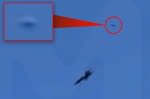 UFO captured zipping through the sky during Blue Angels airshow over New York beach