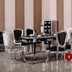 [紅蘋果傢俱] CT-10 新古典金茂系列 長方桌 餐桌  大理石 餐桌椅 可訂製 可改色 工廠直營