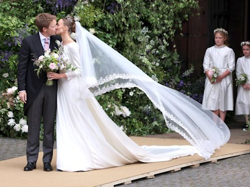 Duke of Westminster wedding LIVE: Newlyweds leave cathedral together after tying the knot