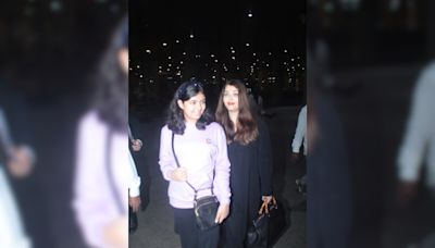 Done With New York Holiday, Aishwarya Rai Bachchan Returns To Mumbai With Daughter Aaradhya