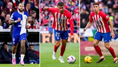 El Atlético de Madrid hace oficiales las salidas de Memphis, Hermoso y Paulista y renueva a Azpilicueta hasta 2025