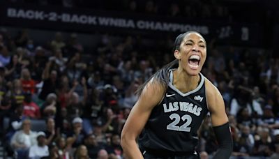 A’ja Wilson makes WNBA history, early MVP claim while leading Aces past Wings