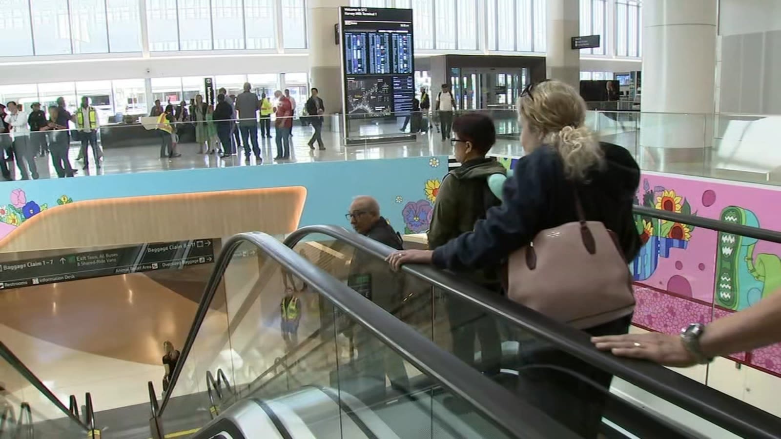 Here's a look inside SFO's new Harvey Milk Terminal 1 as it officially opens to travelers