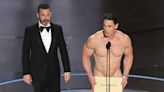 John Cena Wasn't Actually Naked at the 2024 Oscars — See the Backstage Pics That Prove It