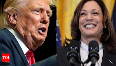 'Radical left lunatic ...': Donald Trump targets Kamala Harris at first rally since Biden's exit from 2024 race - Times of India