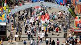 Bottoms up. Restaurants can serve alcohol earlier during the Calgary Stampede, again